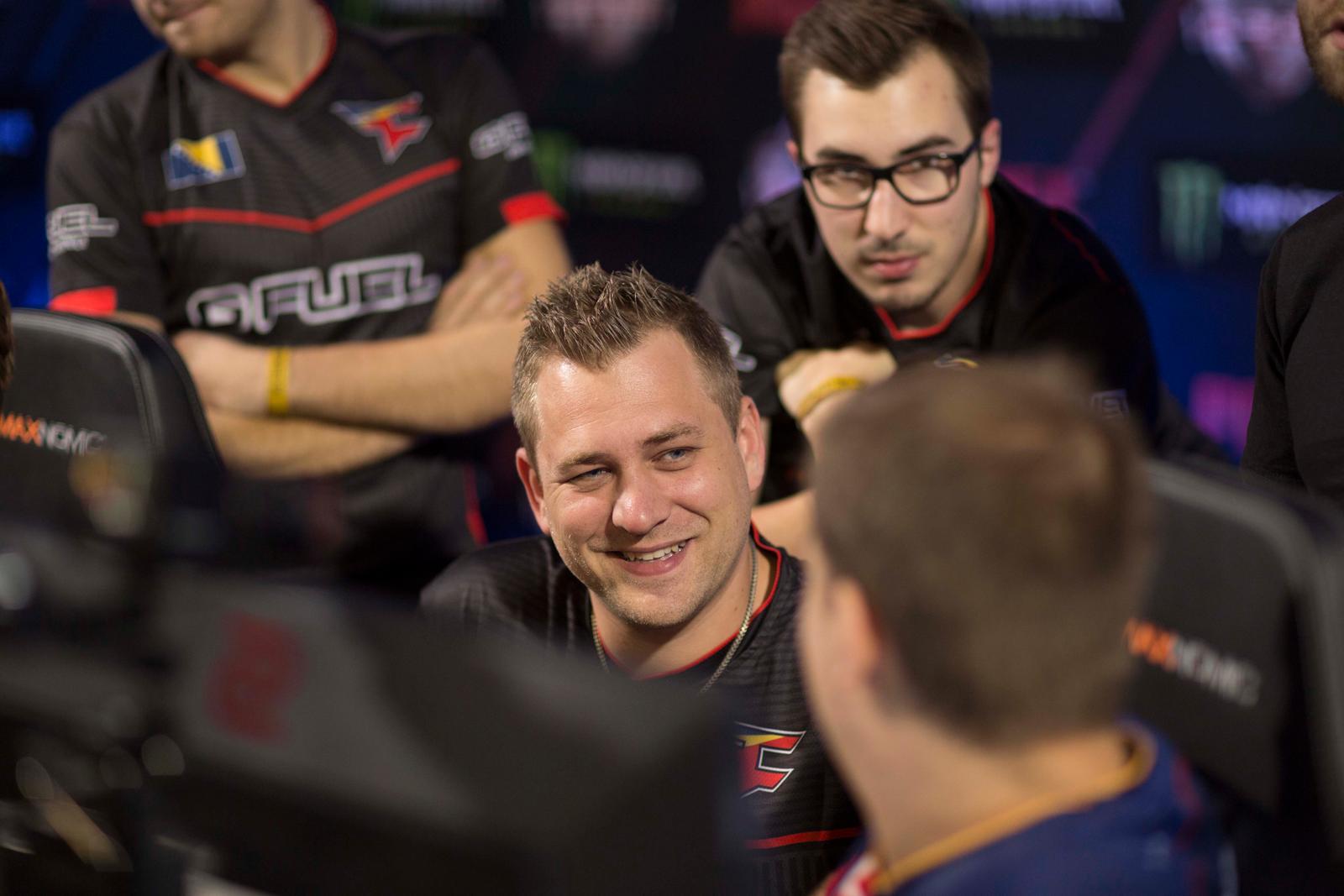 RobbaN smiling at PGL Krakow
