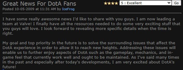 IceFrog Valve playdota