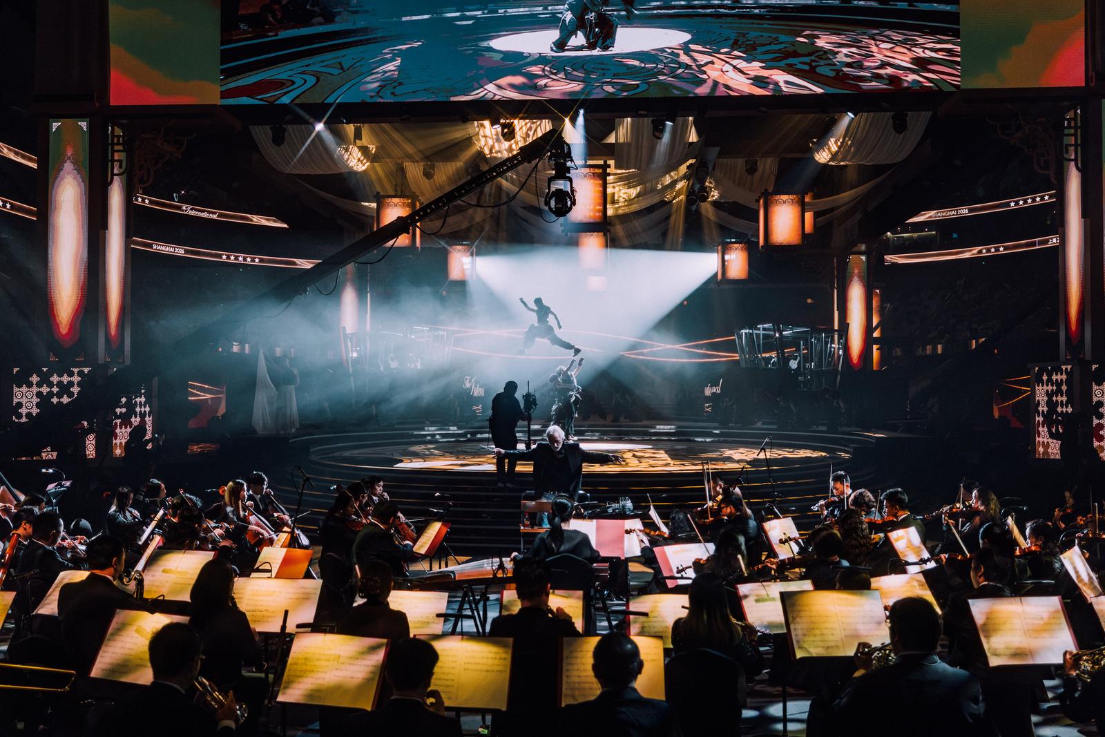 TI15 orchestra, opening ceremony